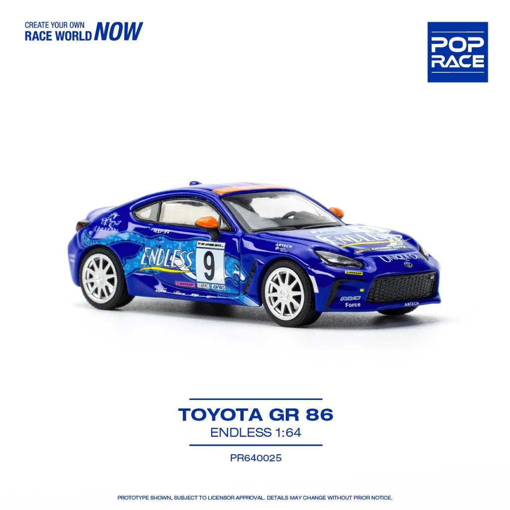 PopRace Toyota GR86 Endless PR640025
