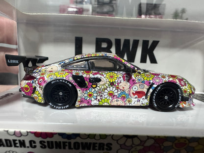Inno64 Porsche 997 LBWK Jaden C Sunflowers