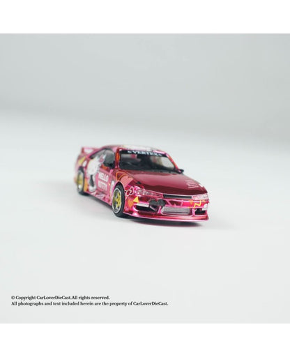 Tarmac Work VERTEX Silvia (S14) Hello Kitty Pink Chrome T64G-018-HK2