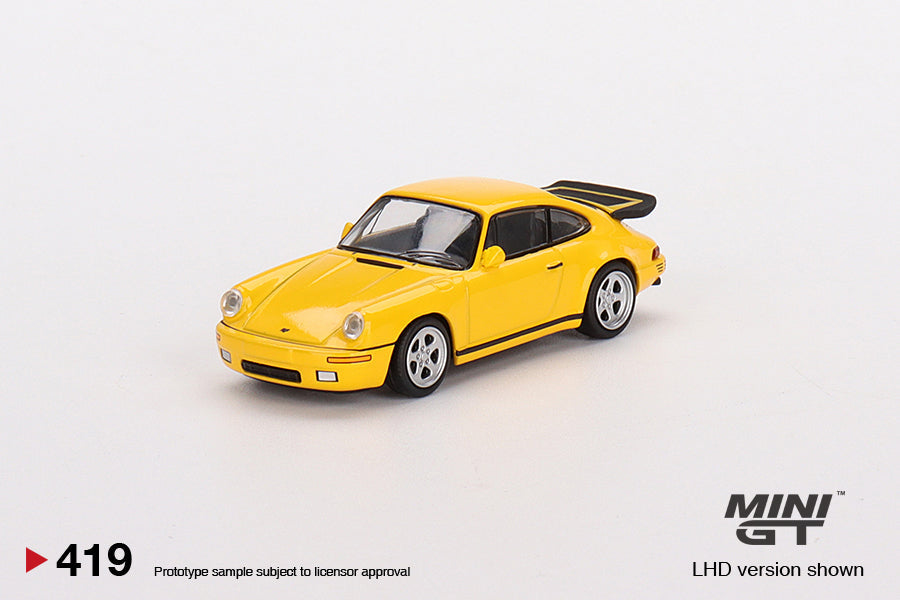 Mini GT RUF CTR 1987 Blossom Yellow MGT00419