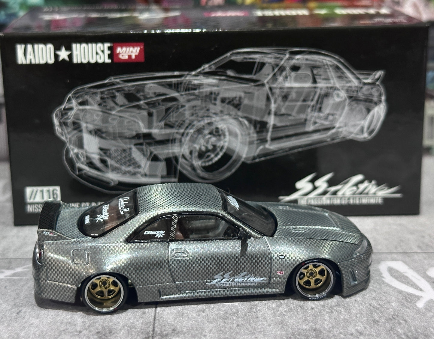 [Chase] Kaido House KHMG116 NISSAN SKYLINE GT-R (R33) ACTIVE CARBON R