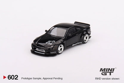 Mini GT Nissan Silvia (S15) Rocket Bunny (Black Pearl) MGT00602