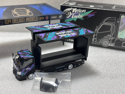Micro Turbo HKS Custom Tow Truck Classic Black Limited Edition MT6404B7