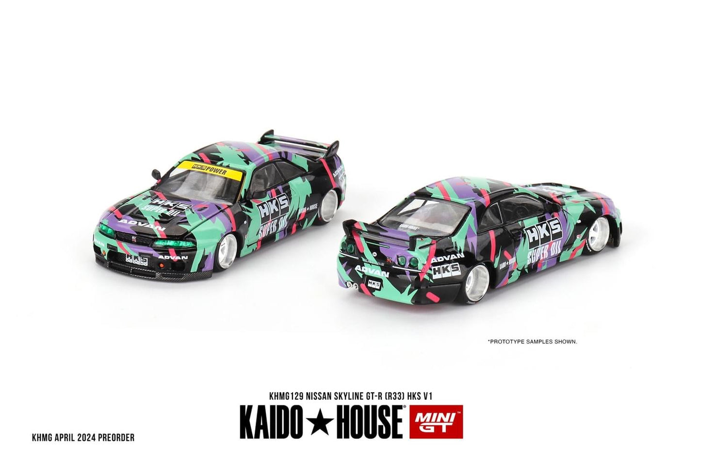 Kaido House Nissan Skyline GT-R (R33) HKS V1 KHMG129