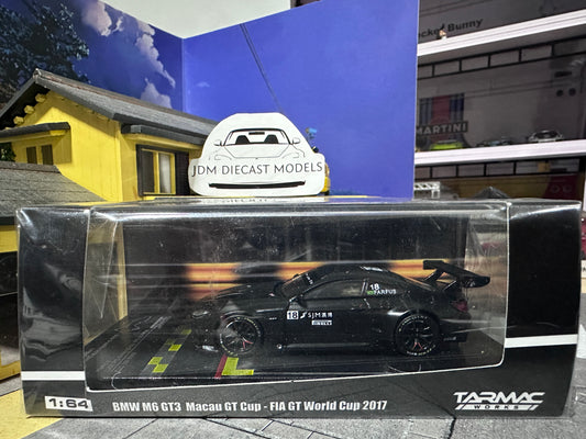 Tarmac Works BMW M6 GT3 Macau GT Cup FIA GT World Cup 2017 A. Farfus T64-020-17MGP18