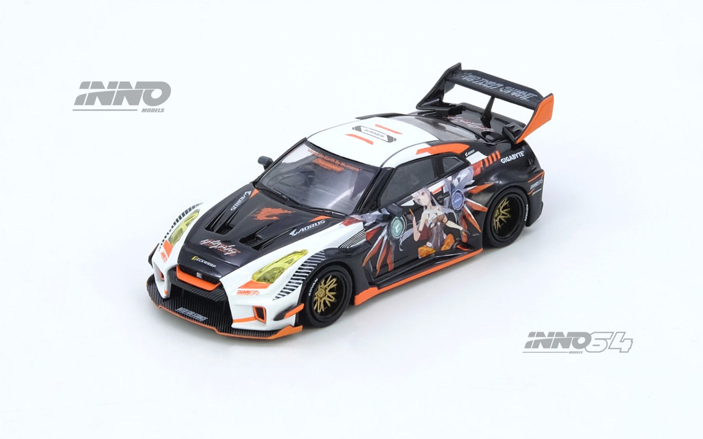 Inno64 Nissan GT-R R35 Widebody AORUS IN64-R35LB-AORUS