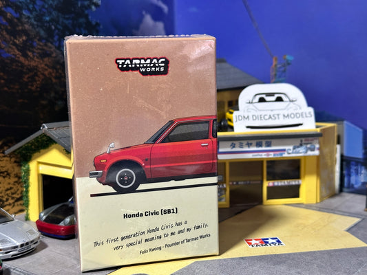 Tarmac Works Honda Civic SB1 Orange JC64-TL006-OR