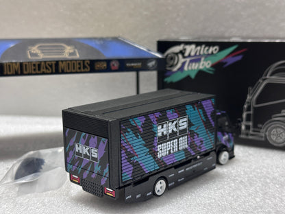 Micro Turbo HKS Custom Tow Truck Classic Black Limited Edition MT6404B7