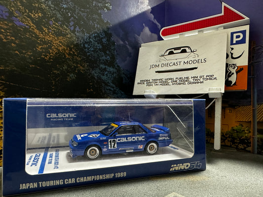 Inno64 Nissan Skyline GTS-R R31 #12 Calsonic JTC 1989 IN64-R31-CA12
