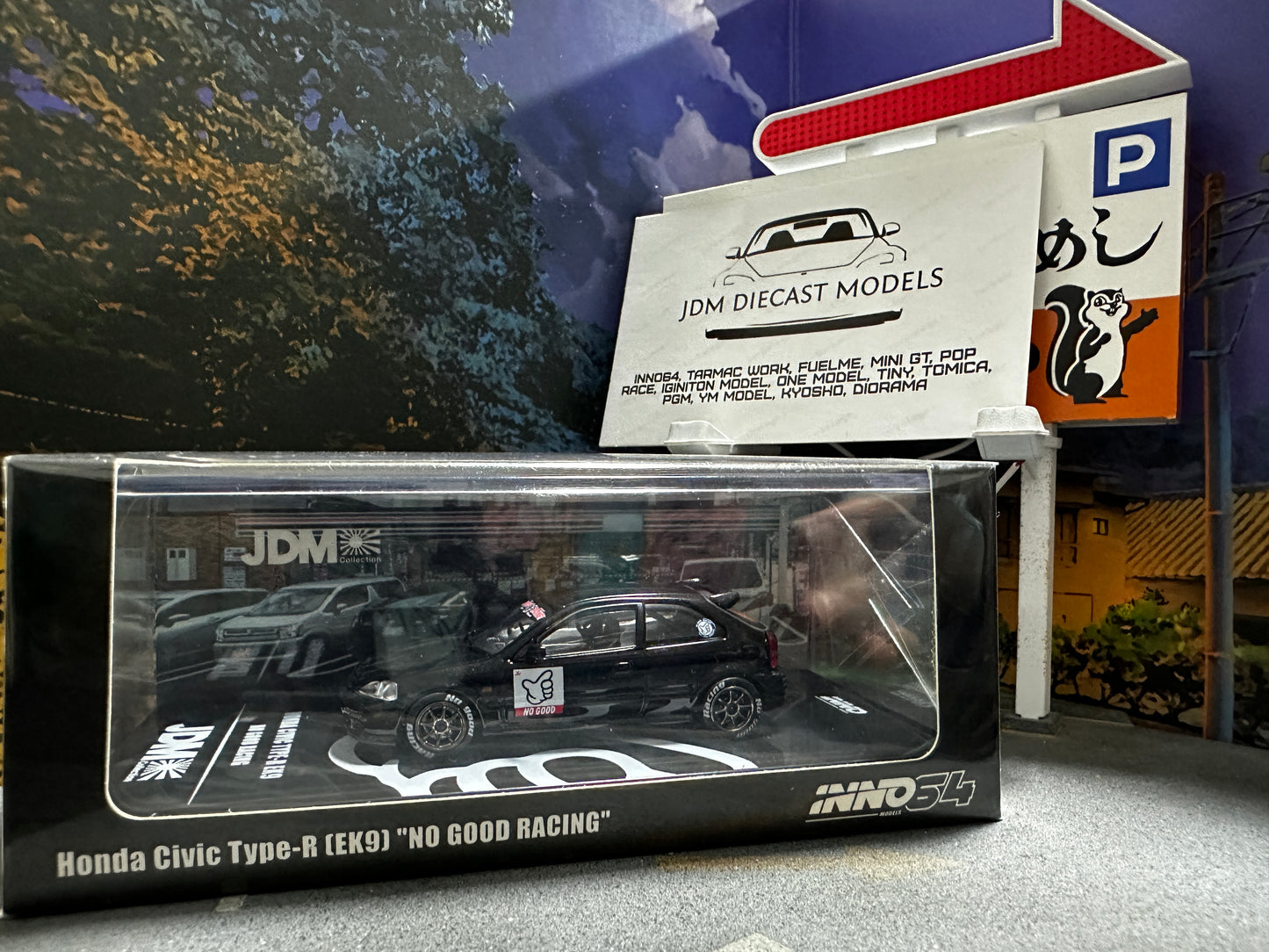 Inno64 Honda Civic Type-R EK9 No Good Racing IN64-EK9-JDM10