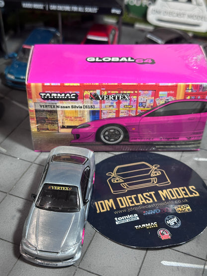 [Chase] Tarmac Works VERTEX Nissan Silvia (S15) Pink T64G-023-PI