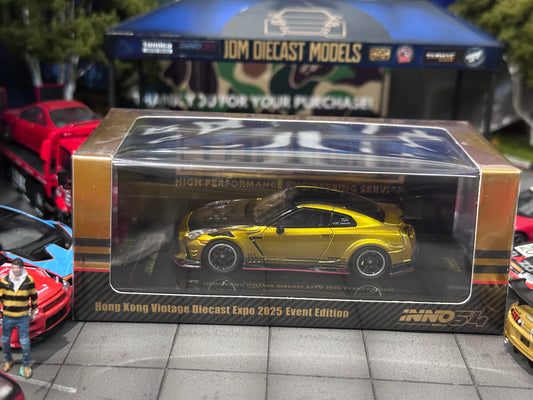 Inno64 Nissan Skyline GT-R R35 Top Secret HK Vintage Diecast Expo 2025 Event