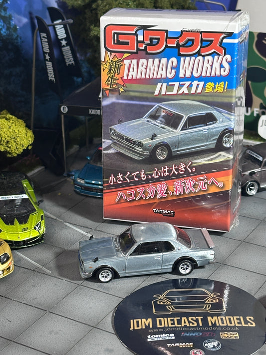 [Chase] Tarmac Works Nissan Skyline 2000 GT-R (KPGC10) - Tokyo Auto Salon 2024 Special Edition (Silver) T64G-043-SL2