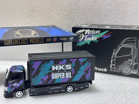 Micro Turbo HKS Custom Tow Truck Classic Black Limited Edition MT6404B7