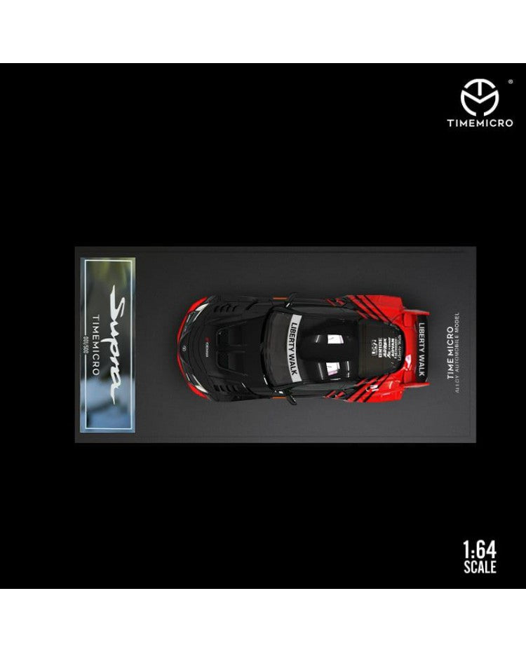 TimeMicro 1/64 Toyota Supra ADVAN with figure