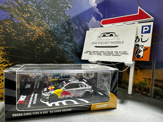 Inno64 Honda Civic Type-R EK9 No Good Racing Osaka Auto Messe 2020 Silver IN64-EK9-JDM11