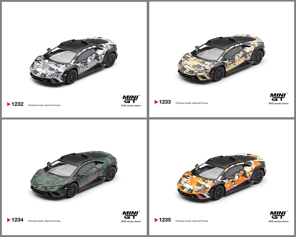 Mini GT Lamborghini Huracan Stellato All-Terrain Set MGTS0026