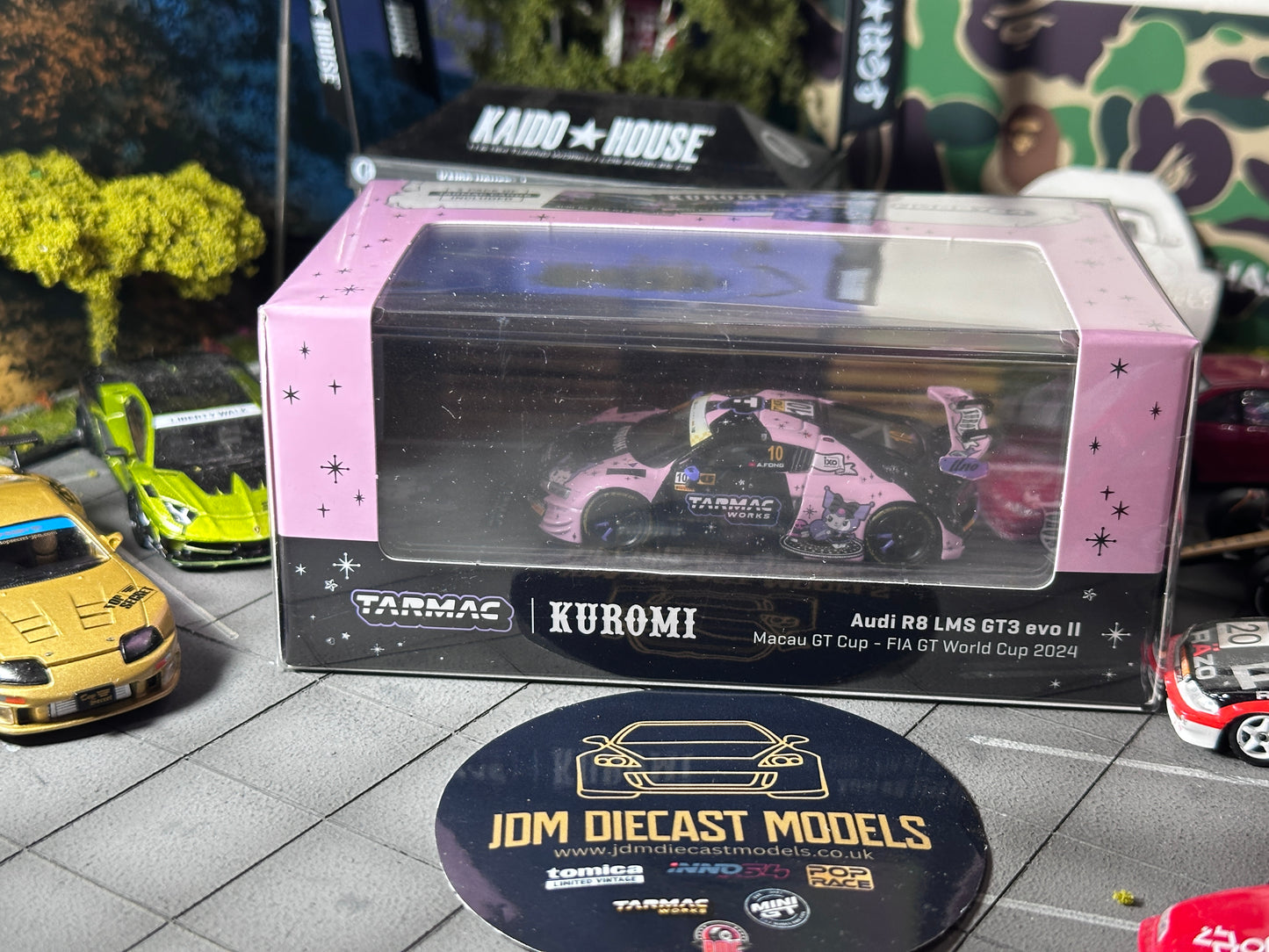 Tarmac Works Audi R8 LMS GT3 Evo II MACAU GT CUP FIA GT WORLD CUP T64-043-24MGP10