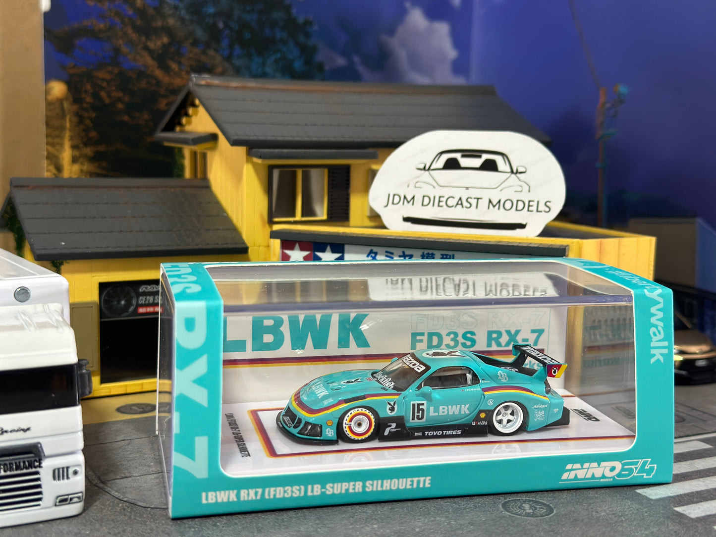INNO64 LBWK RX7 FD3S LB-SUPER SILHOUETTE IN64-LBWK-RX7-03 – JDM Diecast ...