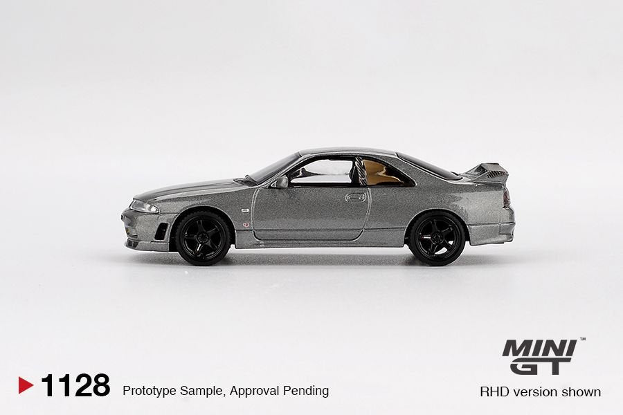 Mini GT Nissan Skyline GT-R NISMO BCNR33 CRS Version Dark Metal Grey  MGT01128