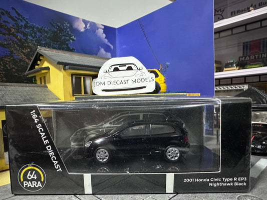 Para64 2001 Honda Civic Type R EP3 Nighthawk Black