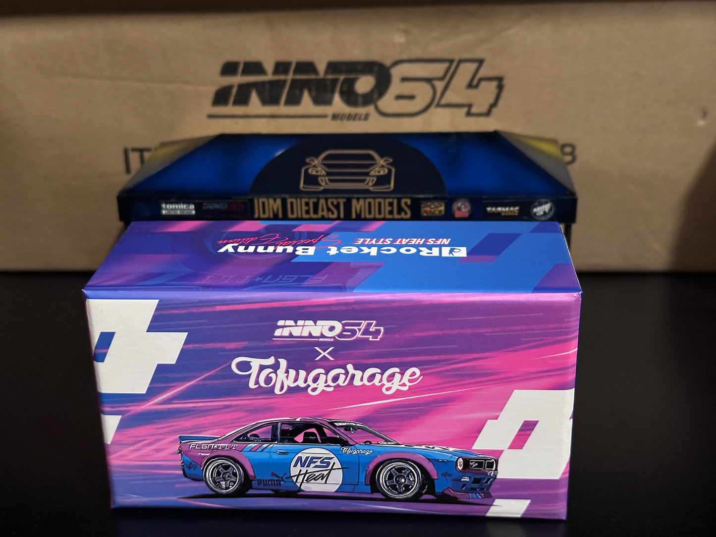 Inno64 Nissan Silvia S14 Rocket Bunny BOSS Aero "Tofugarage"