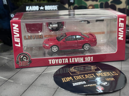 BM Creations Toyota Corolla Levin AE101 Red RHD Hong Kong Toycar Salon 2025 64B0491