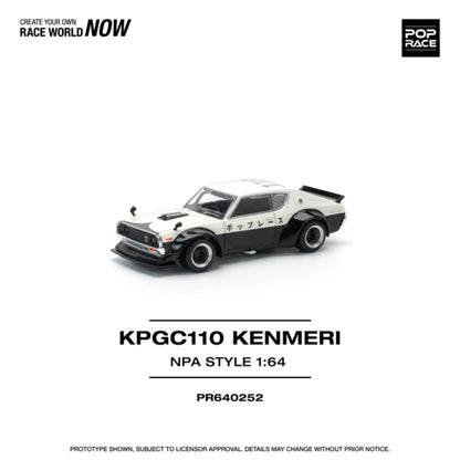 Pop Race Nissan Skyline GT-R V8 Drift (Kenmeri) NPA Style PR640252