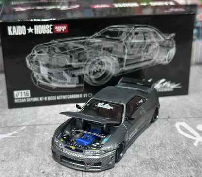 [Chase] Kaido House KHMG116 NISSAN SKYLINE GT-R (R33) ACTIVE CARBON R