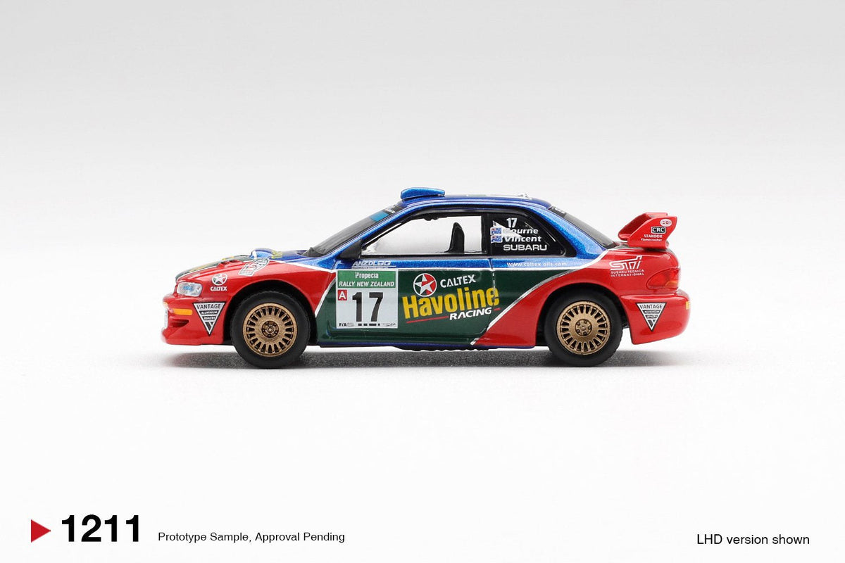 MiniGT Subaru Impreza WRC98 #17 2000 Rally New Zealand MGT01211
