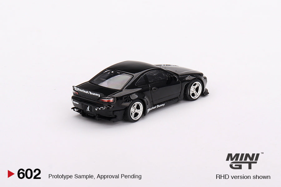 Mini GT Nissan Silvia (S15) Rocket Bunny (Black Pearl) MGT00602