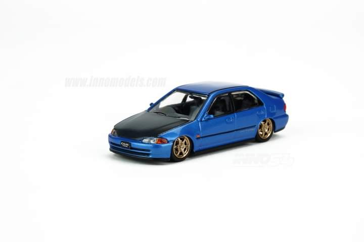 Inno64 Honda Civic Ferio EG9 White/ Blue/ Black/Yellow