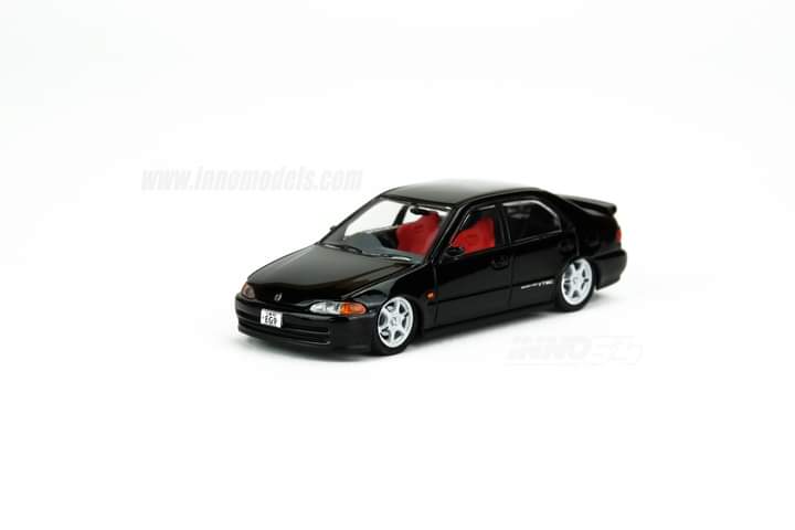 Inno64 Honda Civic Ferio EG9 White/ Blue/ Black/Yellow