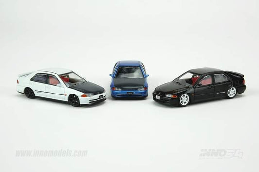 Inno64 Honda Civic Ferio EG9 White/ Blue/ Black/Yellow