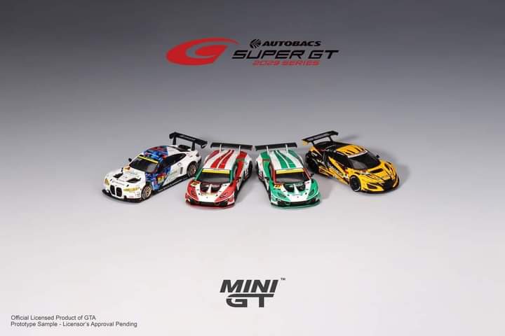Preorder MiniGT Japan Super GT Series BMW M4 GT3 #7 "Studie BMW M4" BMW M Team Studie x CRS
