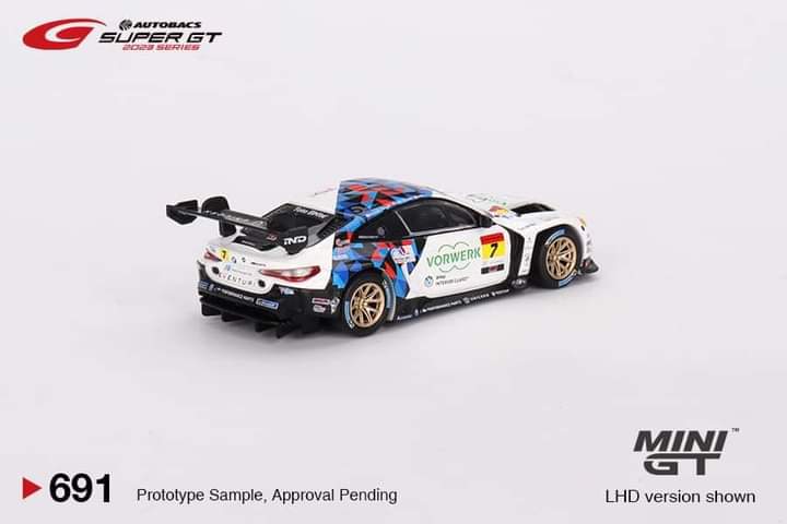 Preorder MiniGT Japan Super GT Series BMW M4 GT3 #7 "Studie BMW M4" BMW M Team Studie x CRS