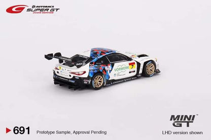 Preorder MiniGT Japan Super GT Series BMW M4 GT3 #7 "Studie BMW M4" BMW M Team Studie x CRS