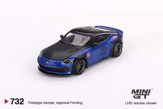 MINIGT Nissan Z LB★NATION WORKS Serian Blue
in stock