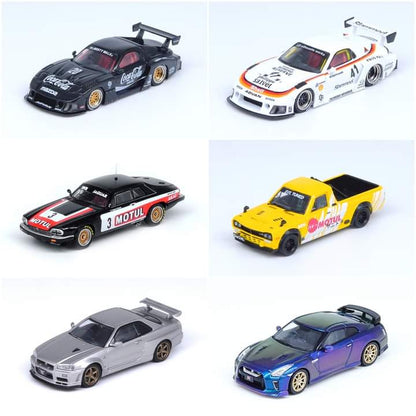 Inno64 Die-Cast Nissan Skyline GT-R (R34) V-Spec II Silver