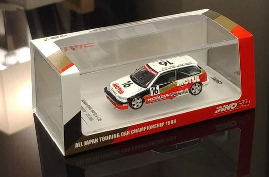 Inno64 Honda Civic EF3 Gr. A #16 Mugen Motul JTC 1988