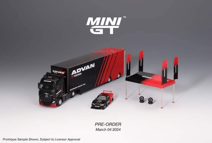 MiniGT Advan Transporter – JDM Diecast Models