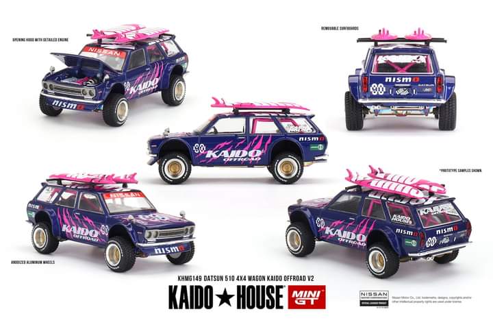 Preorder Kaido House 1/64 Jan 2025 NSX Datsun Skyline