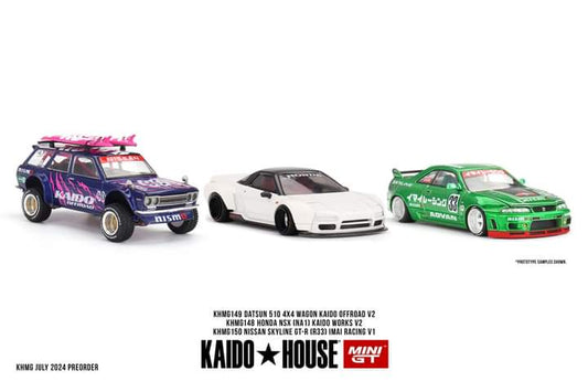 Preorder Kaido House 1/64 Jan 2025 NSX Datsun Skyline