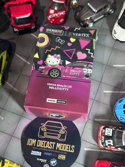 Tarmac Work VERTEX Silvia (S14) Hello Kitty Pink Chrome T64G-018-HK2