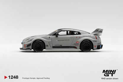 Mini GT NISSAN LB-Silhouette WORKS GT 35GT-RR Ver.1 Matt Grey MGT01248