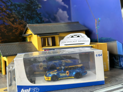 HPI RWB Porsche 911 (964) Cabriolet Blue