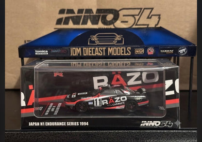 Inno64 Nissan Skyline GT-R (R32) #11 “Razo Trampio” Japan N1 Endurance Race 1994 IN64-R32-RAZO