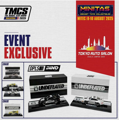 Inno64 DPLS Undefeated Porsche Set RWB993 & RWB964 Tokyo Auto Salon 2025 TMCS25