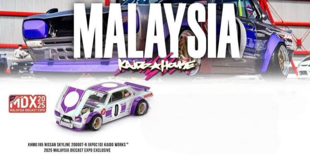 Kaido House Nissan Skyline 2000GT-R Malaysia MDX Exclusive 2025 KHMG185