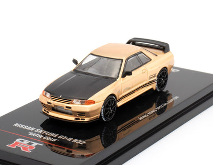 Inno64 Nissan Skyline GT-R R32 Rose Gold Hong Kong Special Model IN64-R32-SGHS